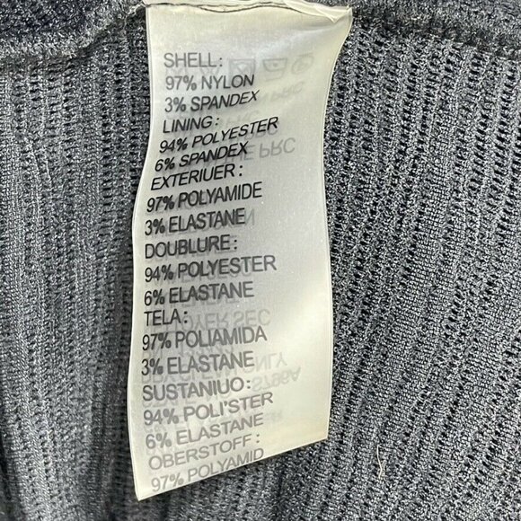 Anthropologie MAEVE Sz 6 Color Blocked Nylon Skirt - Picture 6 of 8